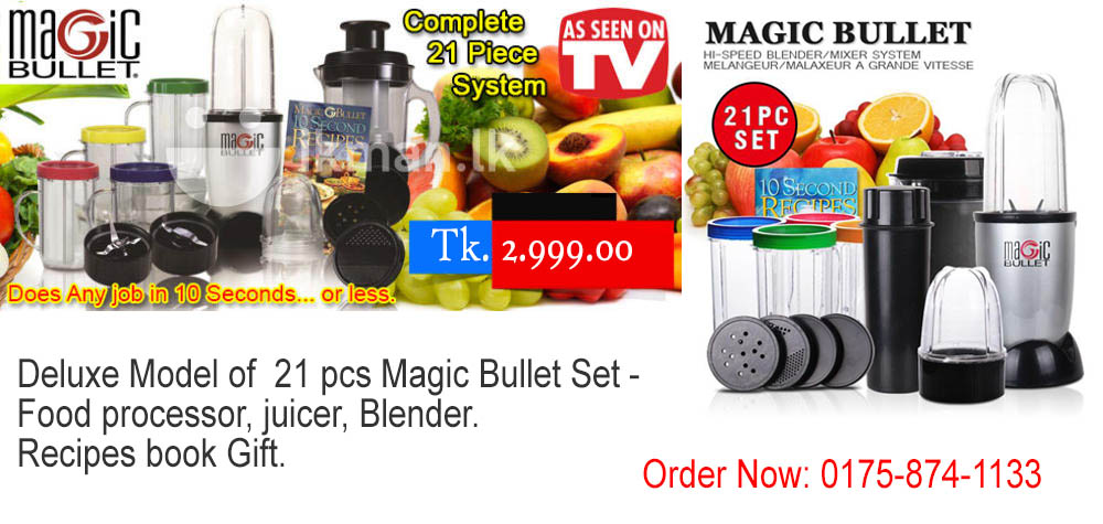 Magic Bullet Delux 21pc
