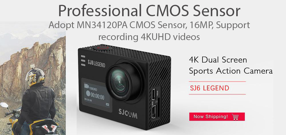 4K Ultra HD SJCAM SJ6 Legend