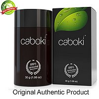CABOKI hair fiber for thickening your hair.