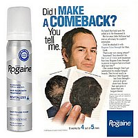 MEN'S ROGAINE UNSCENTED FOAM 1-MONTH.